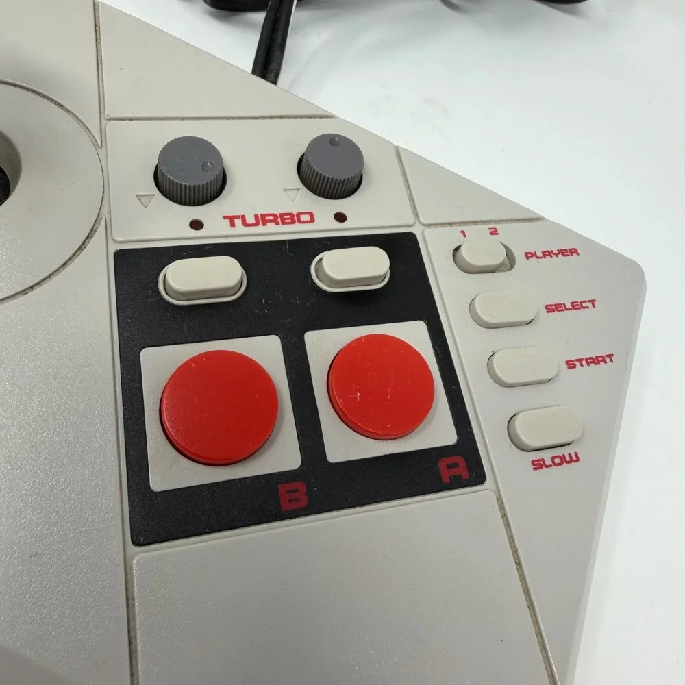 Nintendo NES Advantage Controller Arcade Joystick NES-026 Turbo Slow Motion